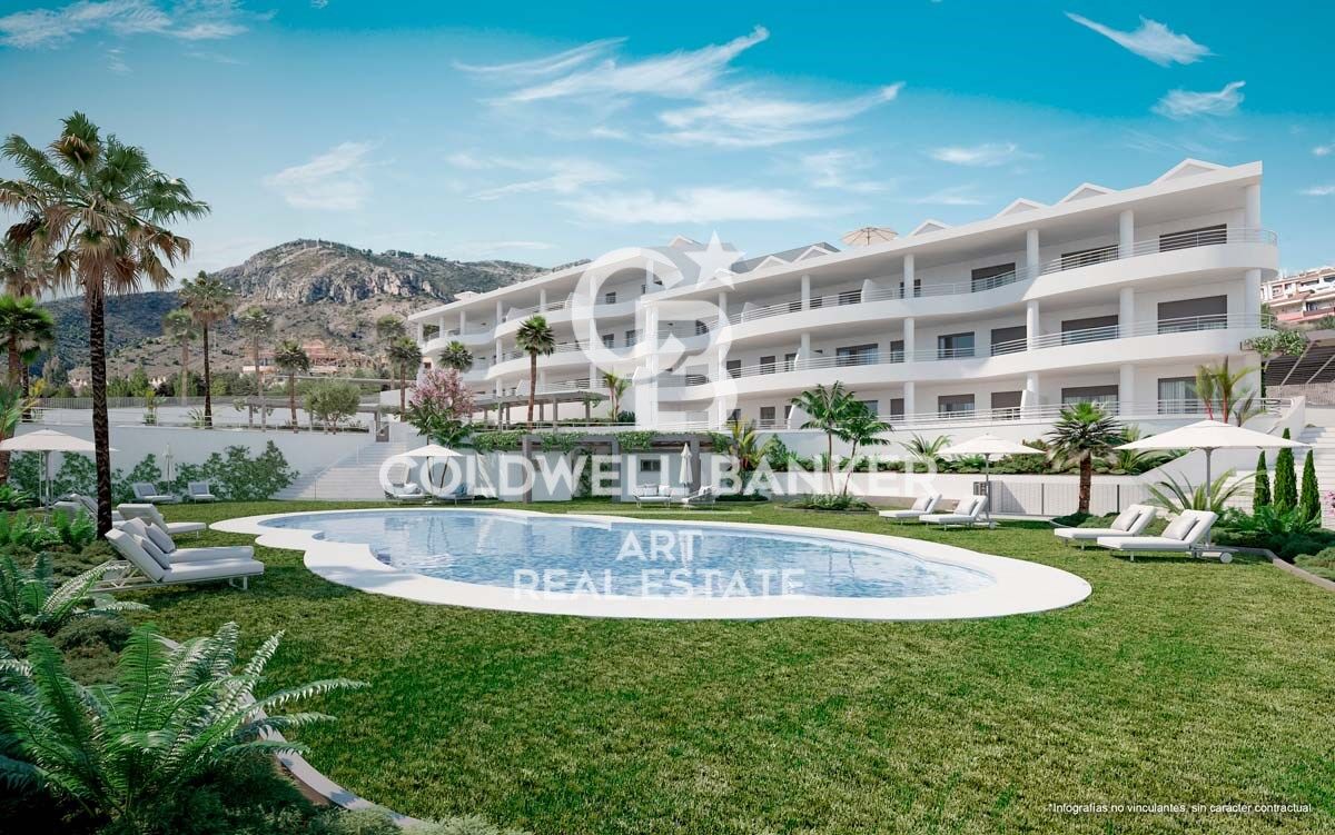 Exklusive Wohnanlage mit Panoramablick in Benalmádena