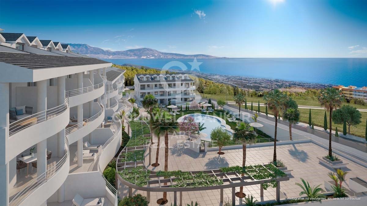 Exklusive Wohnanlage mit Panoramablick in Benalmádena