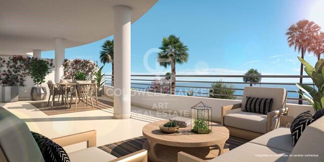 Exclusivo residencial con vistas panorámicas en Benalmádena