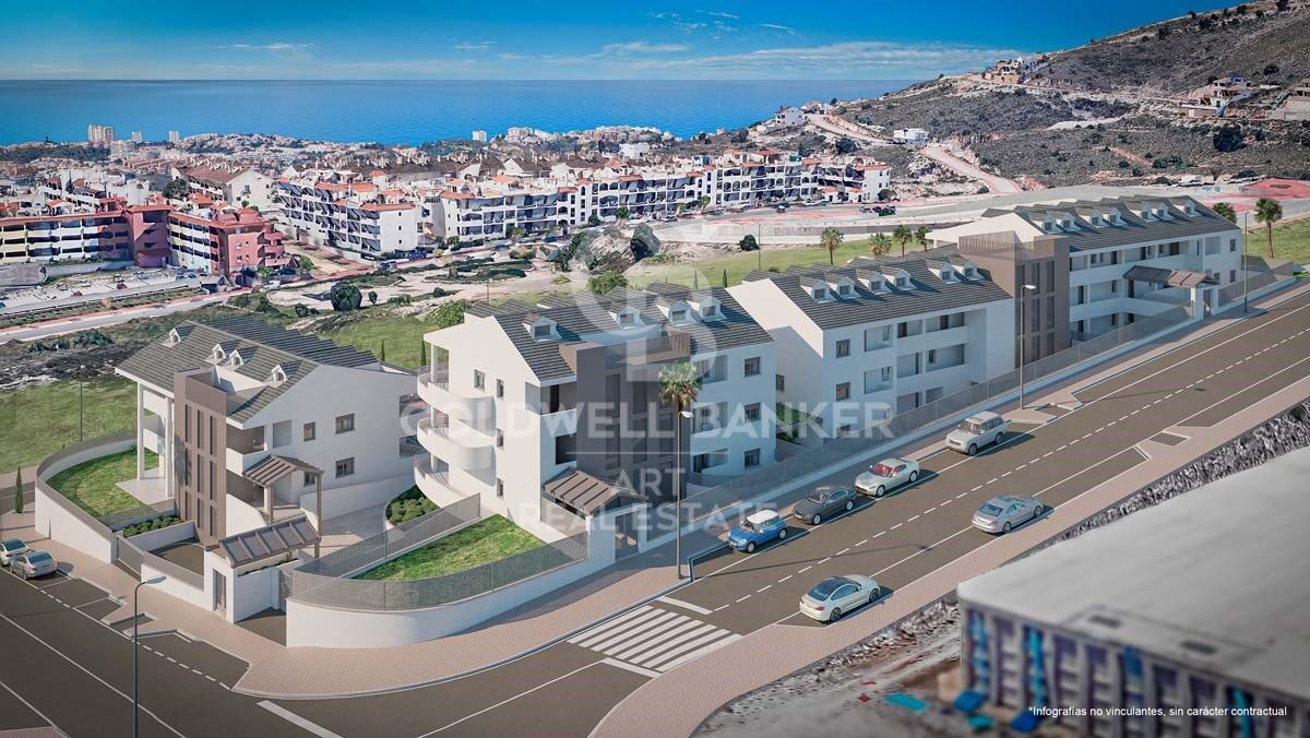 Exclusivo residencial con vistas panorámicas en Benalmádena