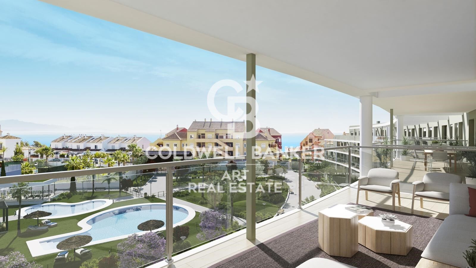 Spectacular new build apartments close to the sea in Manilva