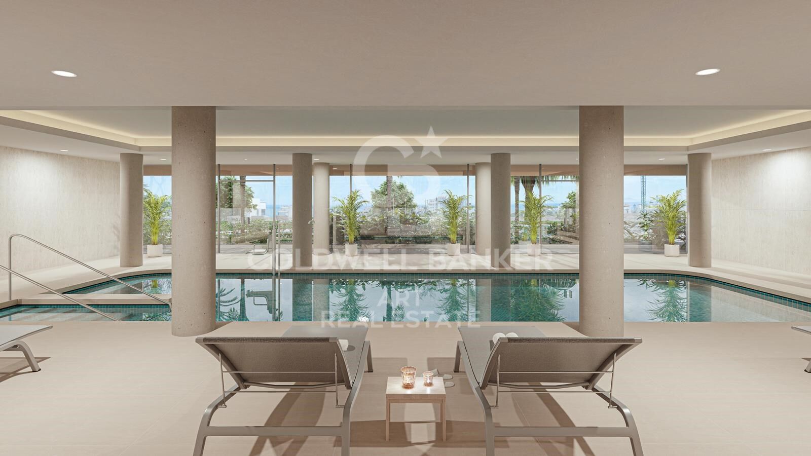 Développement exclusif d'appartements avec des terrasses spacieuses à Estepona