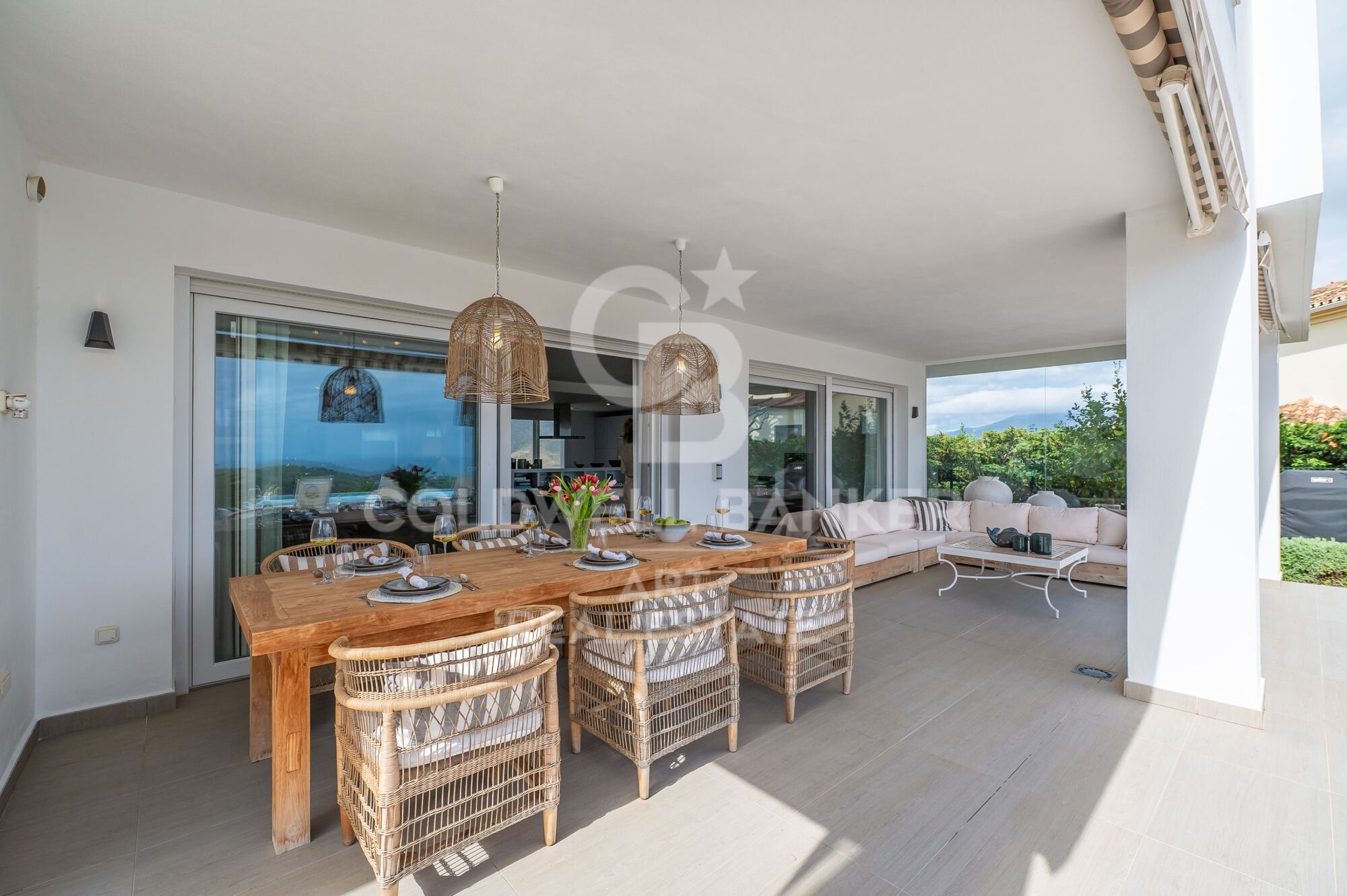 Modern villa with sustainability and panoramic sea views, Ojén, Marbella