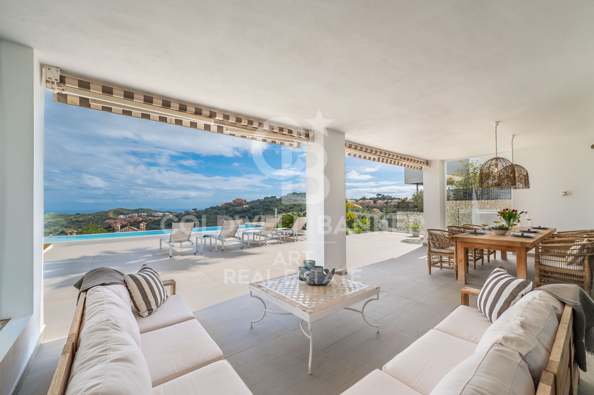 Modern villa with sustainability and panoramic sea views, Ojén, Marbella