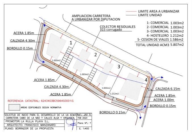 Projet immobilier révolutionnaire sur la Carretera de La Nao