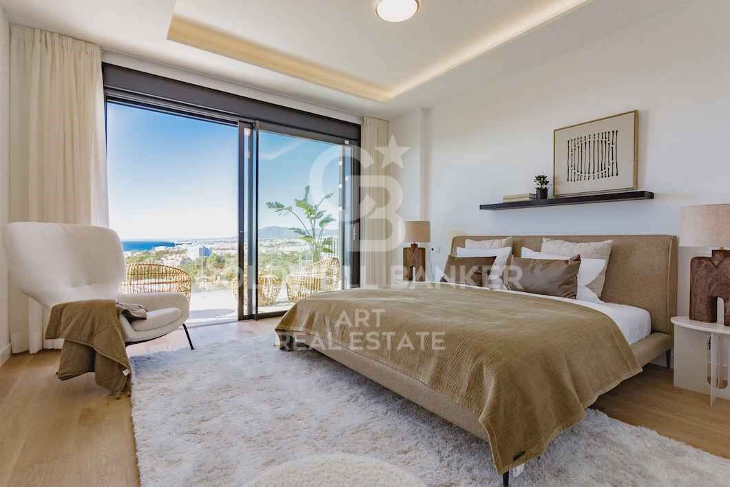 Prächtige brandneue Stadthäuser mit spektakulärem Blick in Marbella