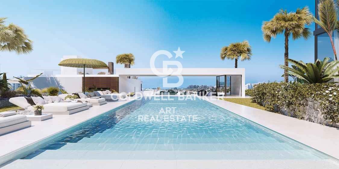 Magníficos adosados de obra nueva con espectaculares vistas en Marbella