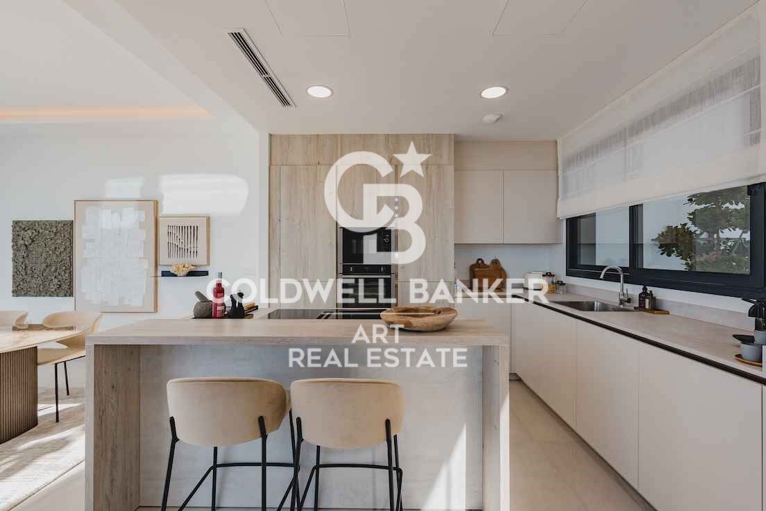 Magnificent new build townhouses with spectacular views in Marbella