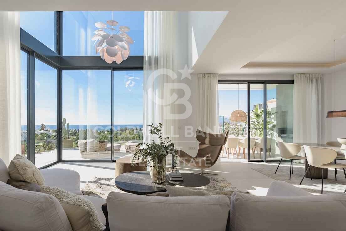 Magníficos adosados de obra nueva con espectaculares vistas en Marbella