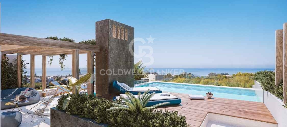 Magníficos adosados de obra nueva con espectaculares vistas en Marbella
