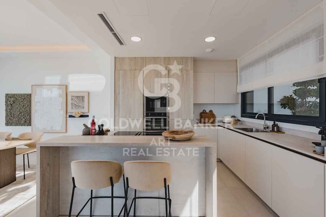 Magnificent new build townhouses with spectacular views in Marbella