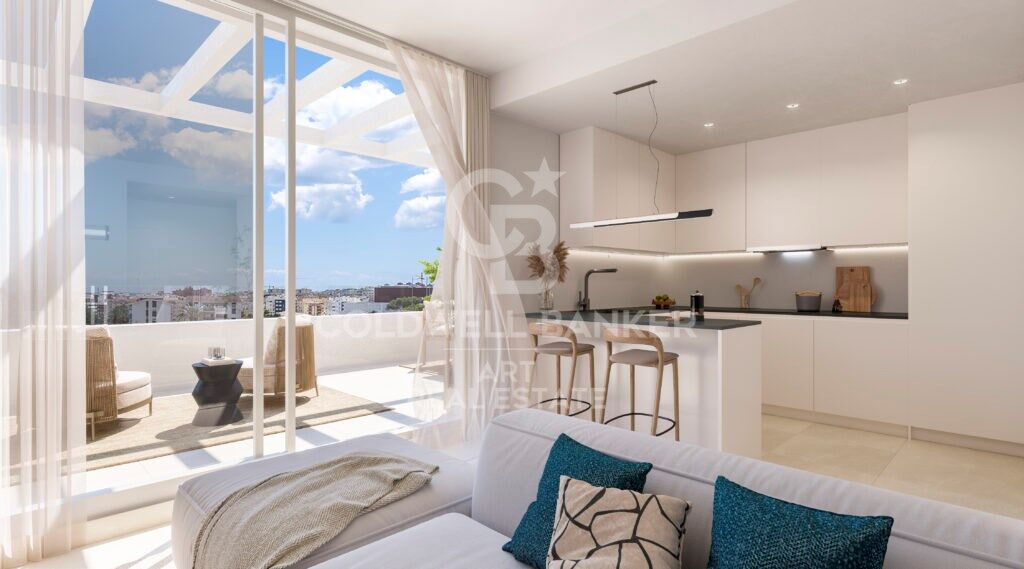 Exclusivo apartamento de obra nueva en el centro de Estepona