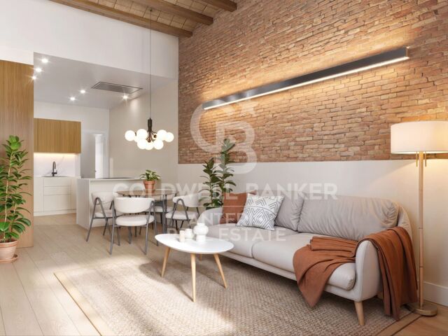 Flat in refurbishment process in classical building