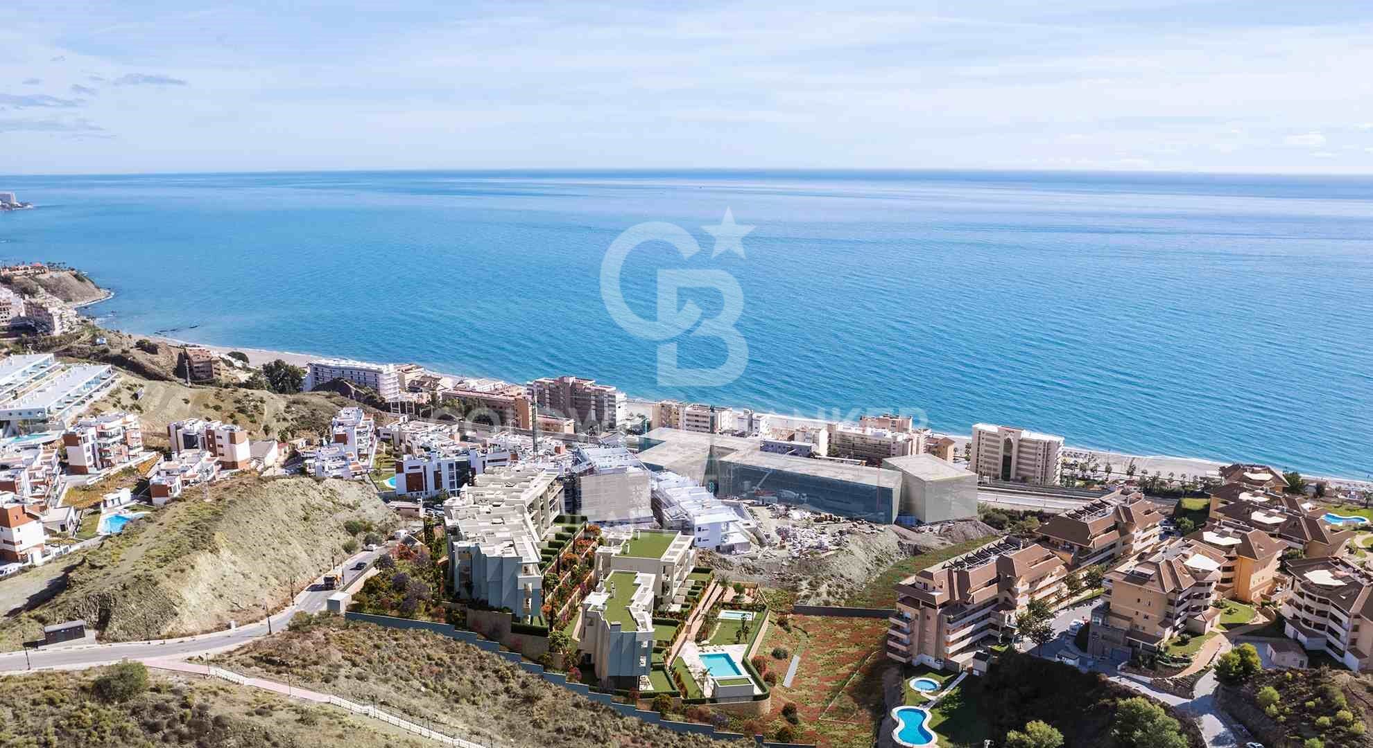 Residencial de obra nueva con vistas al mar en El Higuerón