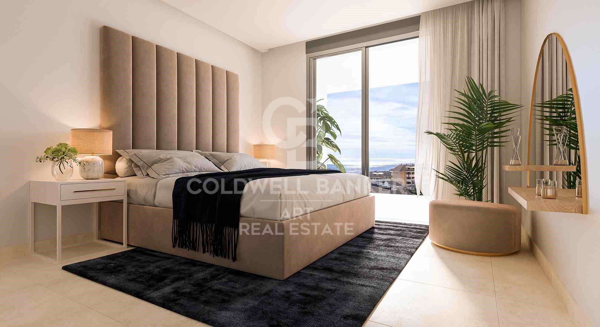 Residential new construction with sea views in El Higuerón