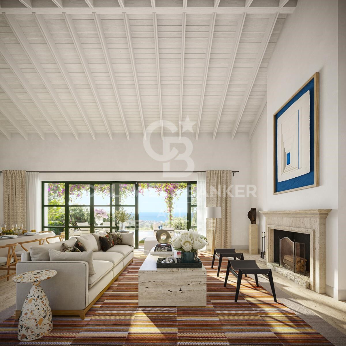 Retraite Méditerranéenne de Luxe avec vue panoramique à Finca Cortesín