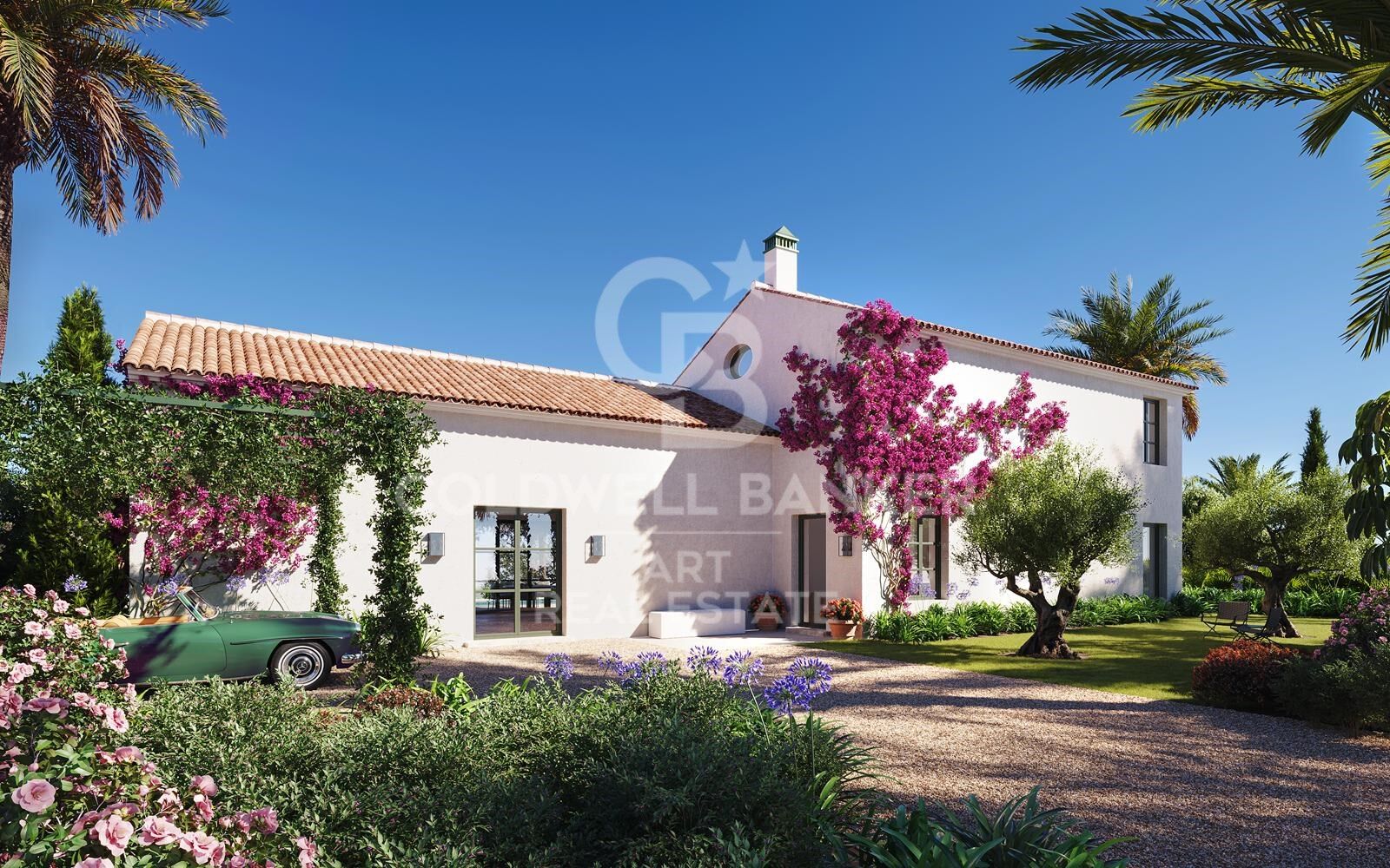 Mediterranean Luxury Retreat with panoramic views in Finca Cortesín