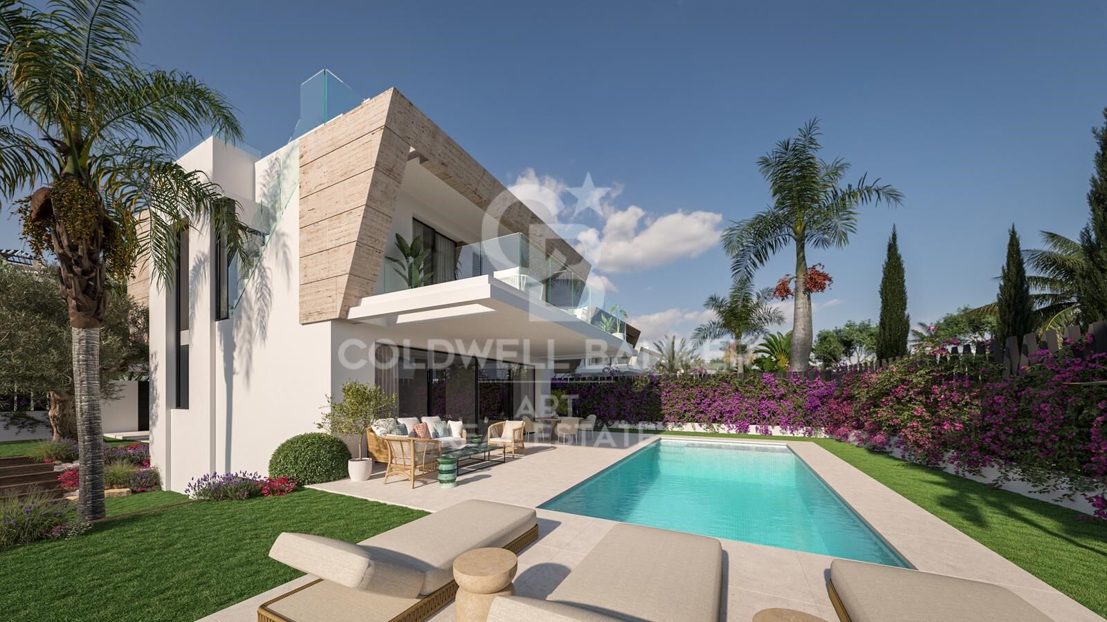 Exclusive luxury and modern design villas in El Campanario, Marbella