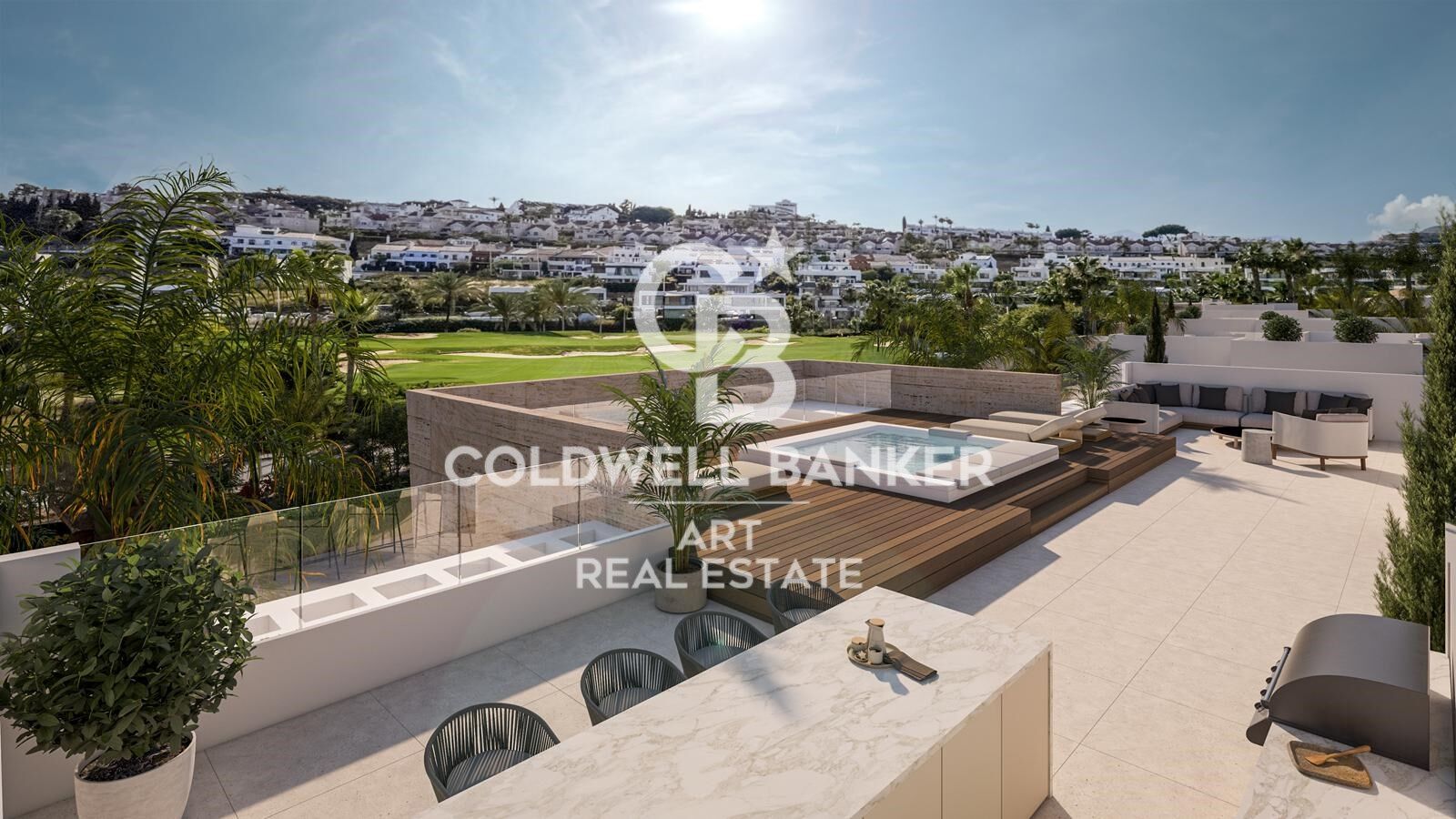 Exclusivas villas de lujo y de diseño moderno en El Campanario, Marbella