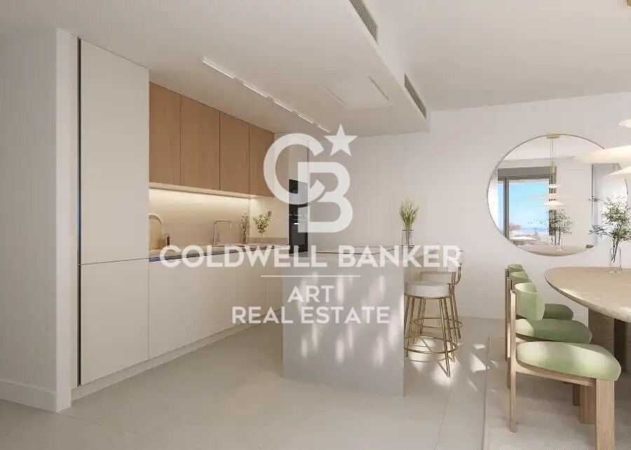 Viviendas de obra nueva en un entorno natural con magníficas vistas al mar en Estepona