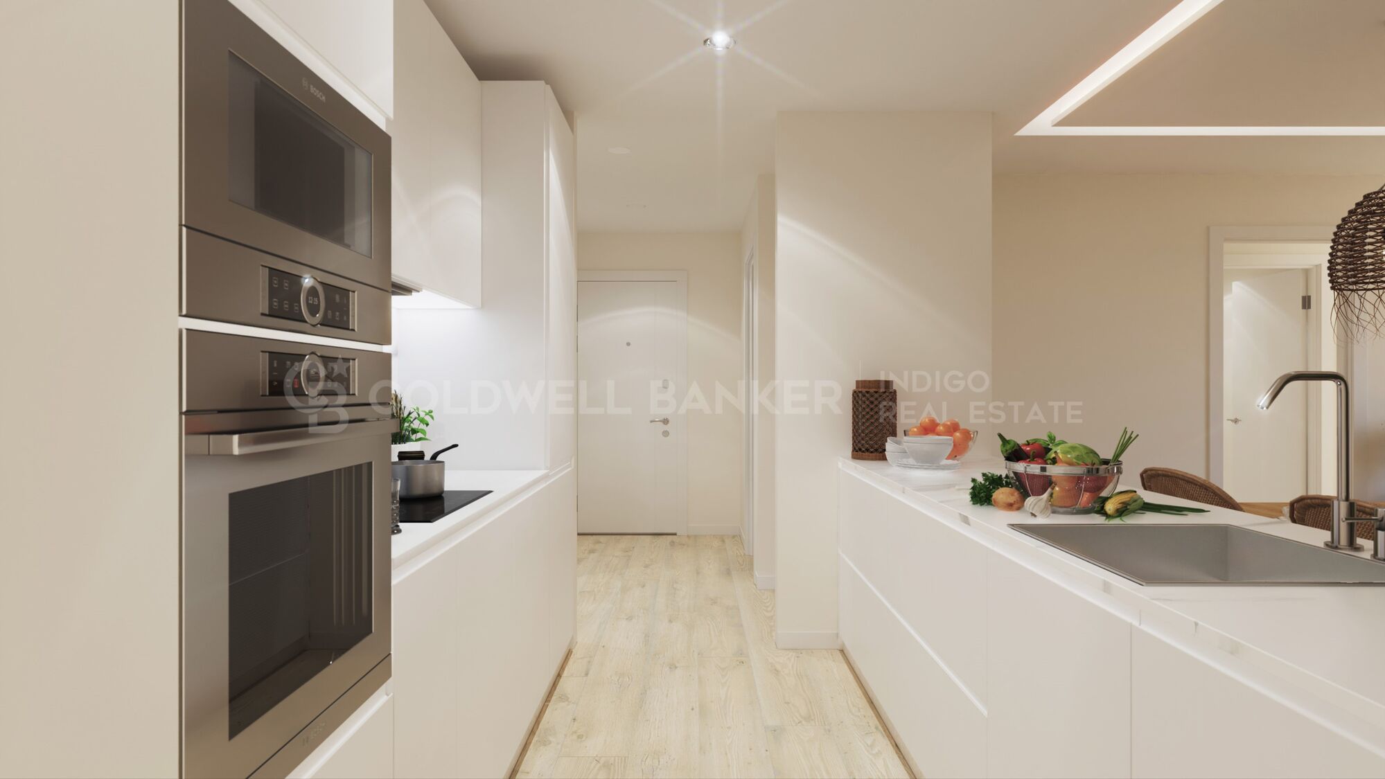 Bright apartment with terrace in downtown Vigo - New development