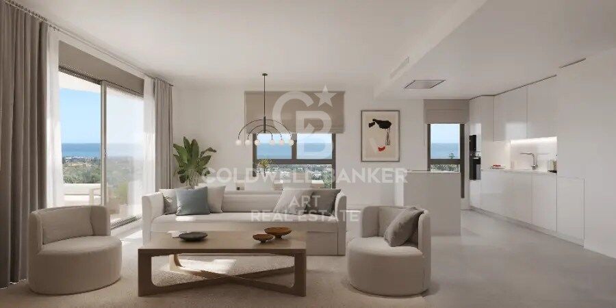 Spectacular apartments with sea views in Selwo, Estepona