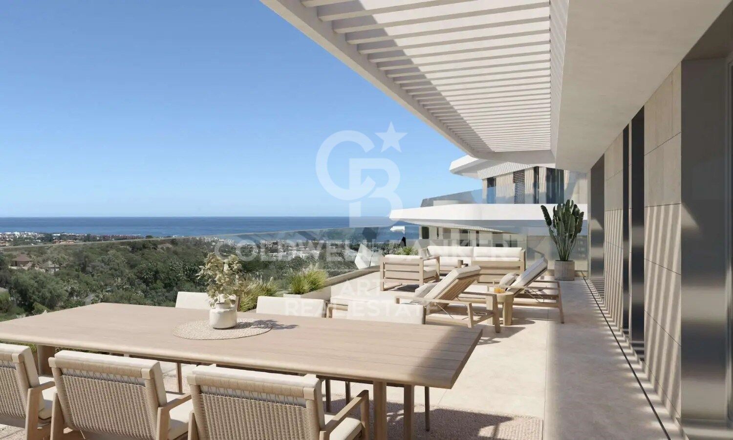 Spectacular apartments with sea views in Selwo, Estepona