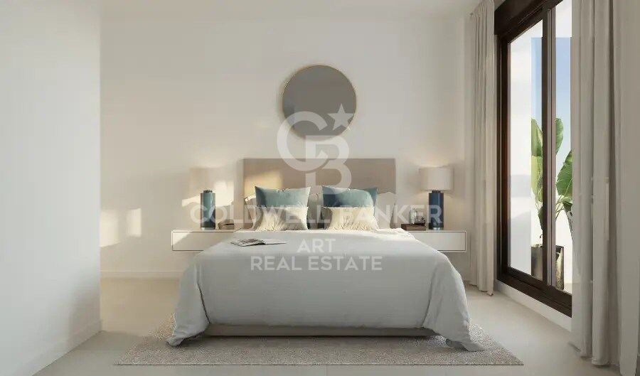 New homes in natural surroundings with sea views in Rincón de la Victoria