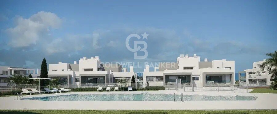 New residential complex in Selwo, Estepona, with large terraces and spectacular views