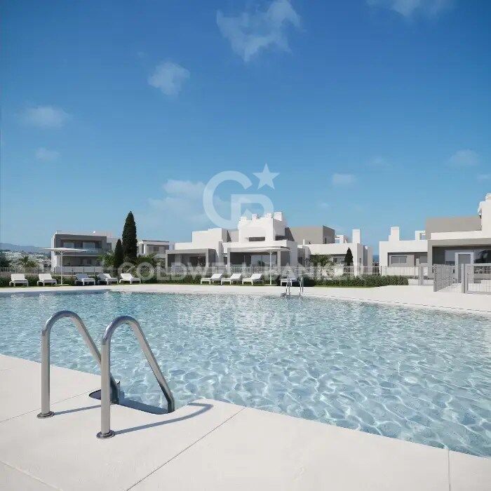 New residential complex in Selwo, Estepona, with large terraces and spectacular views