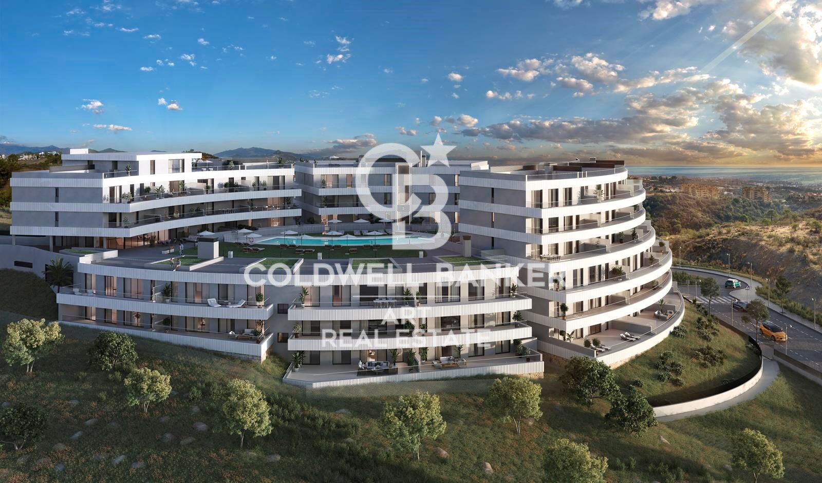 Unique residential with sea views in Selwo, Estepona