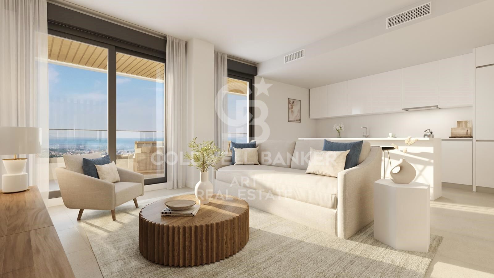 Résidence unique avec vue sur la mer à Selwo, Estepona