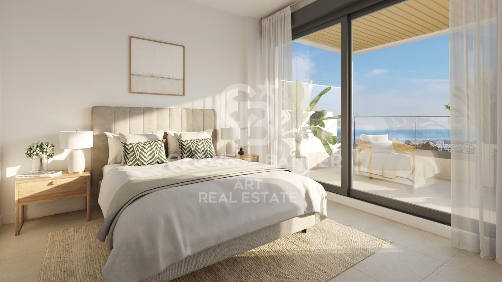 Einzigartige Wohnanlage mit Meerblick in Selwo, Estepona