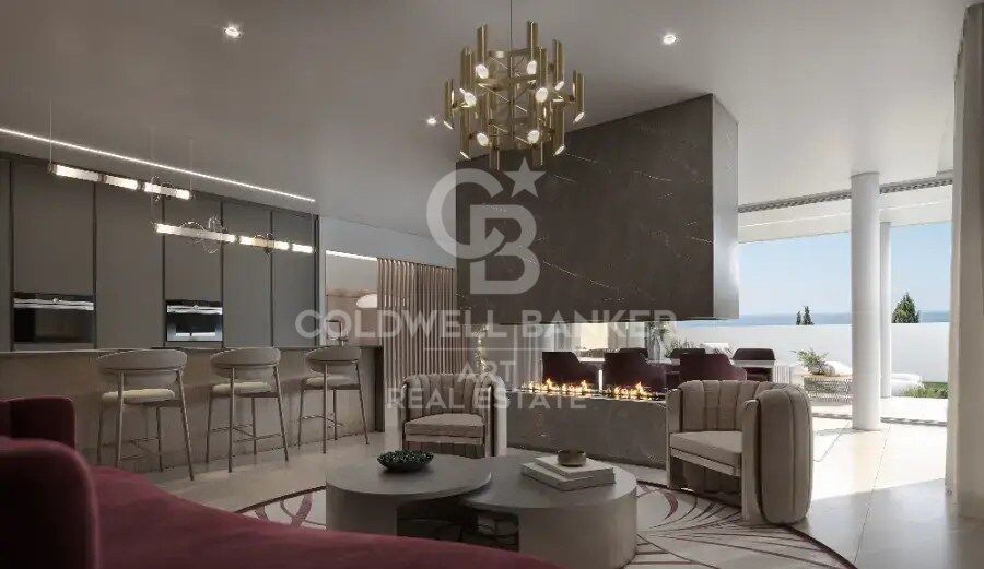 Villas exclusives avec vue sur la mer à Estepona