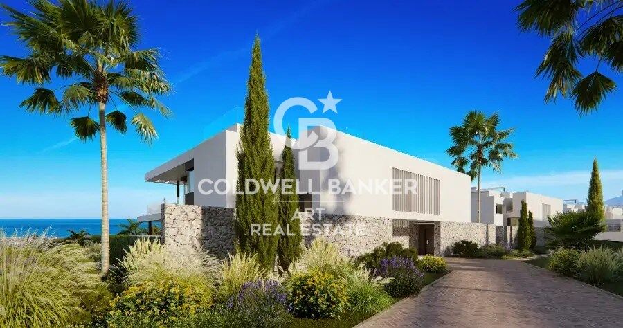 Residential complex composed of luxury villas and apartments in Marbella, on the Costa del Sol.