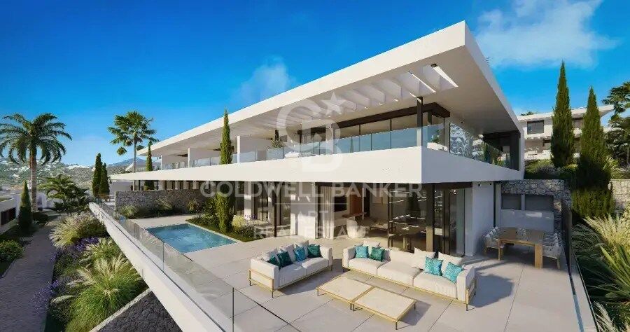 Complexe résidentiel composé de villas et d'appartements de luxe à Marbella, sur la Costa del Sol.