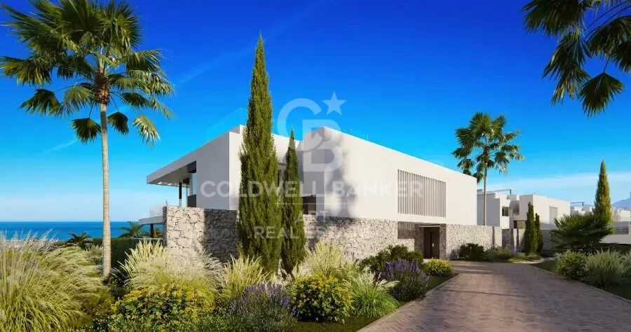 Residential complex composed of luxury villas and apartments in Marbella, on the Costa del Sol.