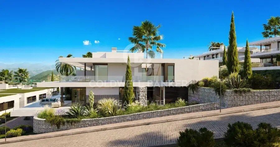 Residential complex composed of luxury villas and apartments in Marbella, on the Costa del Sol.