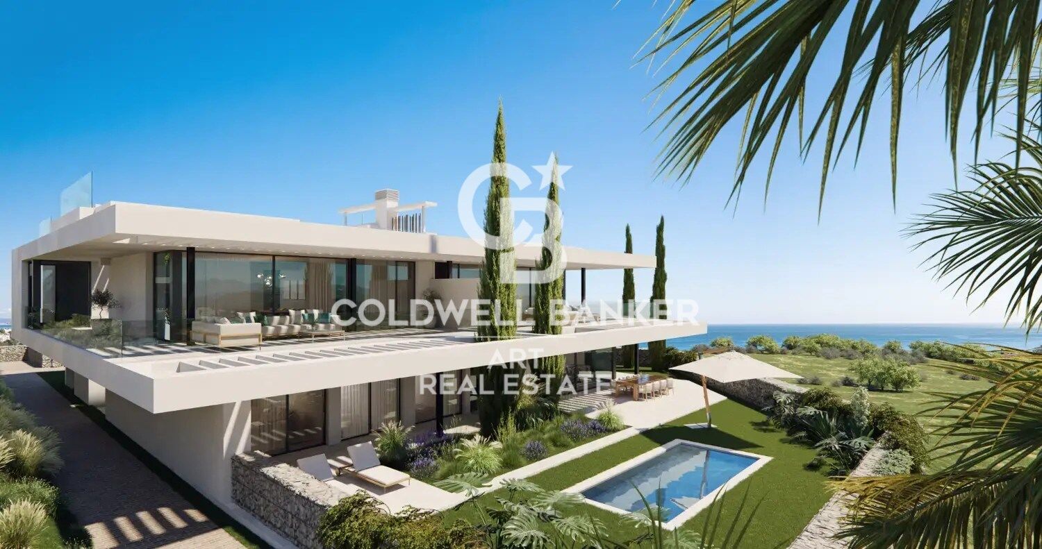 Residential complex composed of luxury villas and apartments in Marbella, on the Costa del Sol.