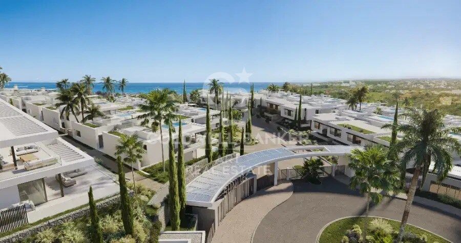 Residential complex composed of luxury villas and apartments in Marbella, on the Costa del Sol.