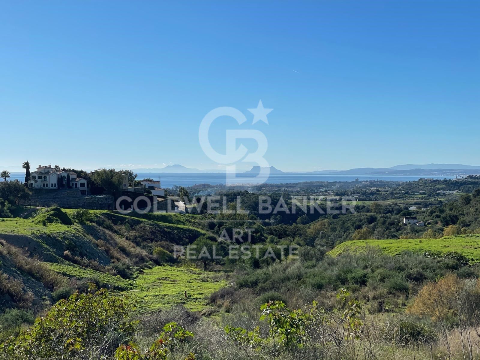 Spectacular building plots with incredible sea views in Estepona