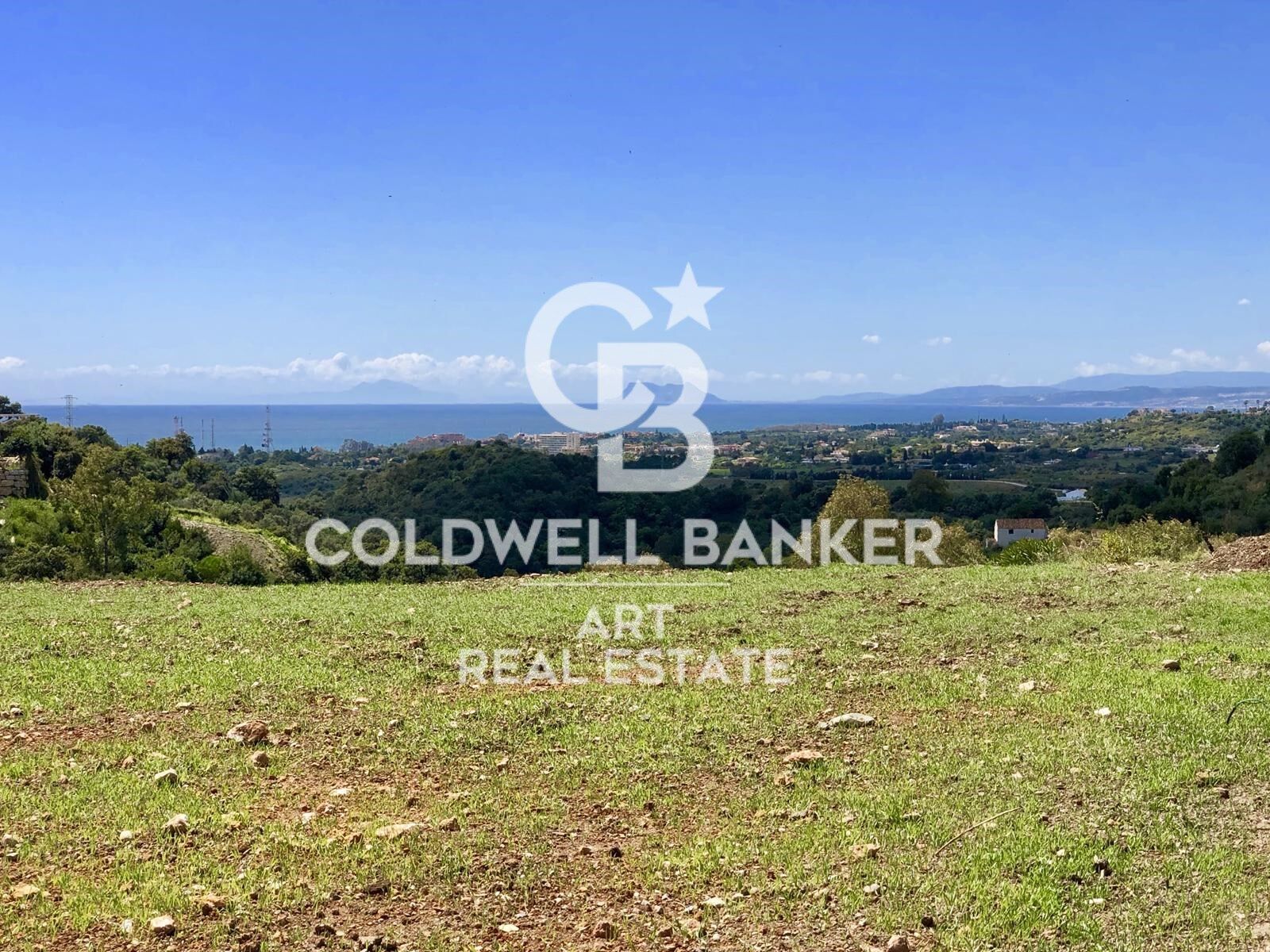 Spectacular building plots with incredible sea views in Estepona