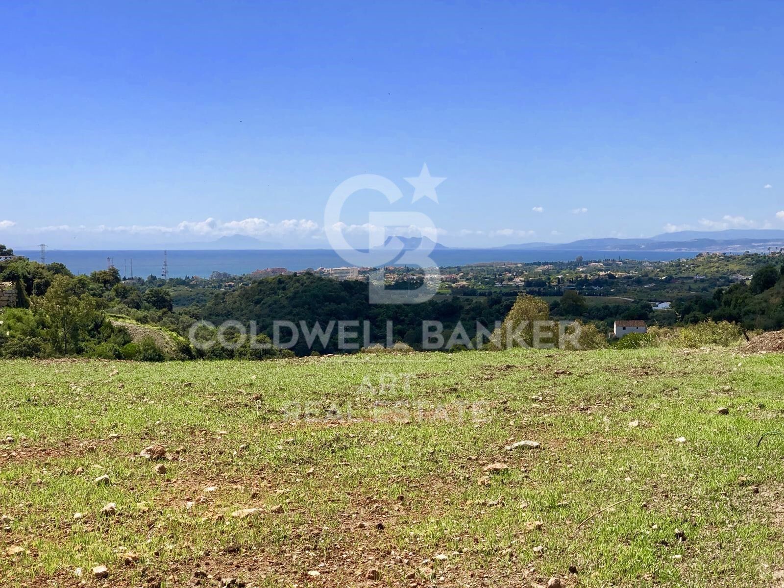 Spectacular building plots with incredible sea views in Estepona