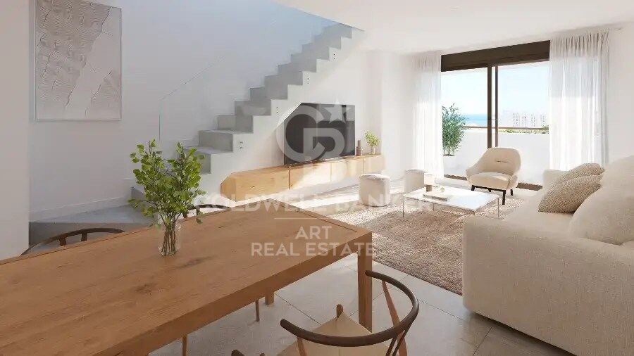 Nuevo complejo moderno y elegante con vistas panorámicas al mar en Estepona