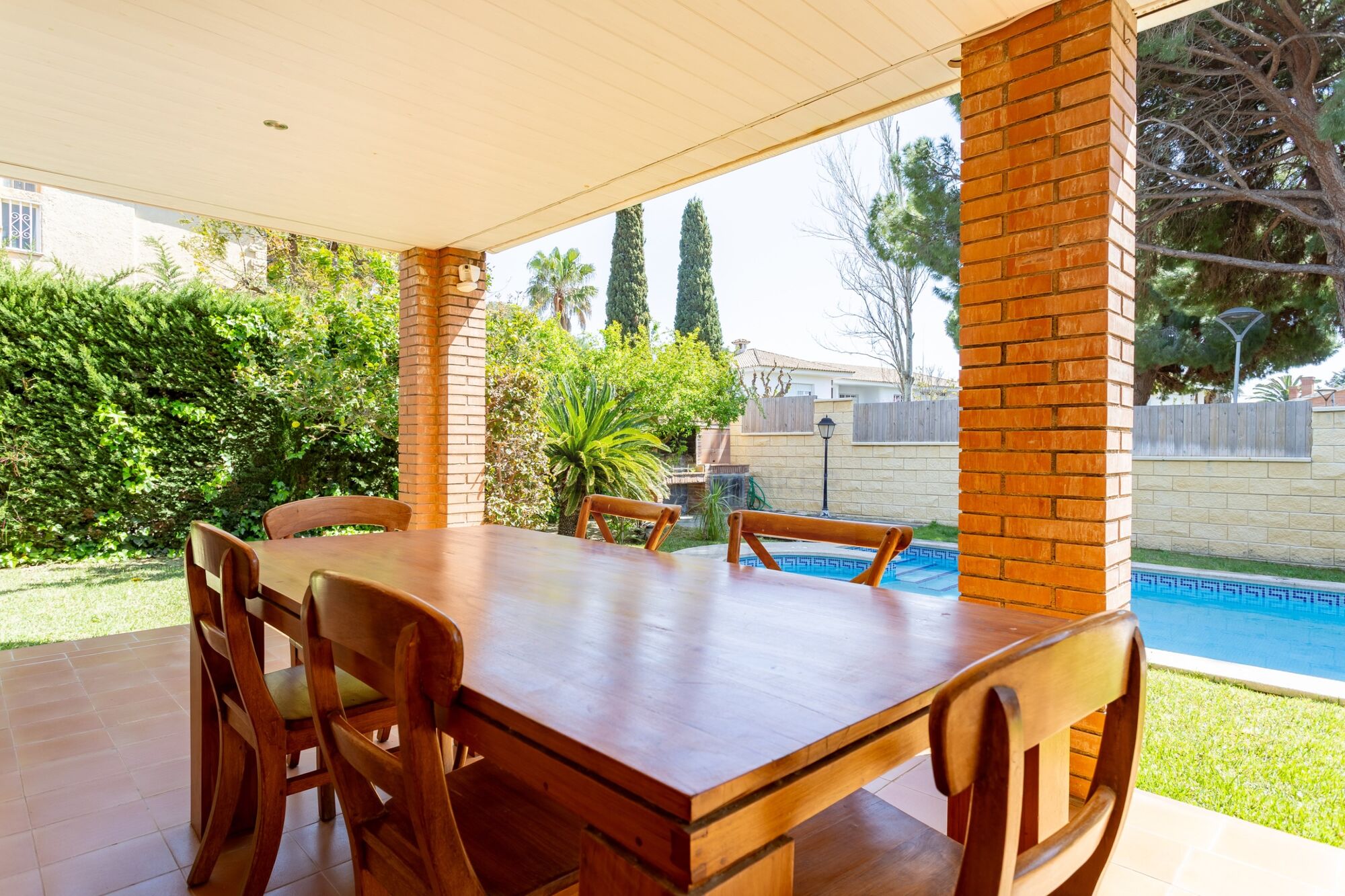 Haus mit Pool und Garten in Vilafortuny