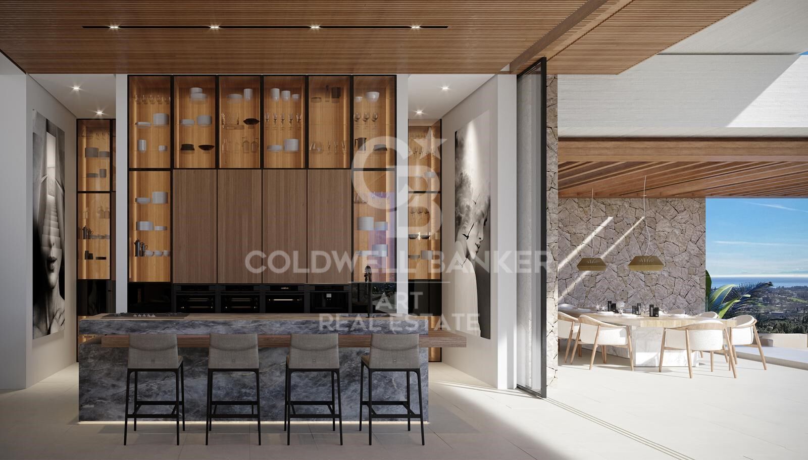 Élégance moderne et vues panoramiques : une villa d'exception à Benahavís