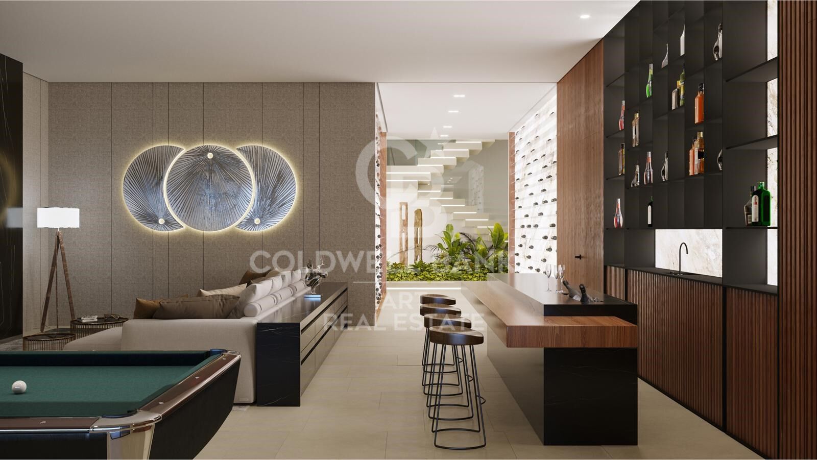 Elegancia moderna con vistas panorámicas: una villa única en Benahavís