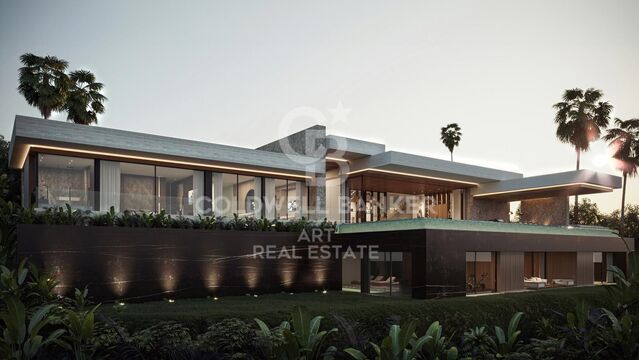 Modern elegance with panoramic views: a rare Benahavis villa opportunity