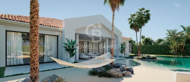 Tulum-inspired oasis in Nueva Andalucía: a private tropical escape