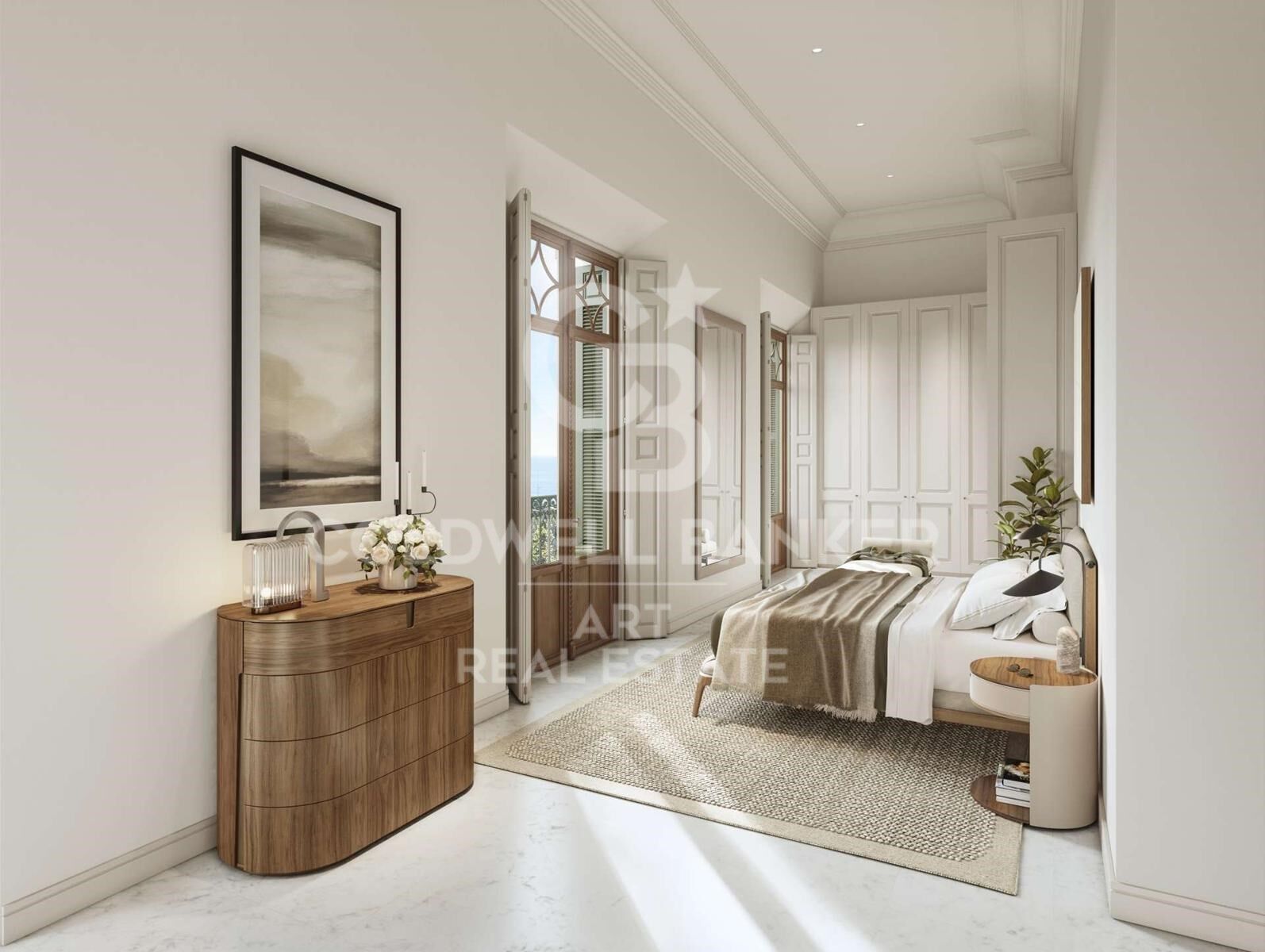 Résidences de luxe avec vue sur la mer dans l'un des quartiers les plus prestigieux de Málaga